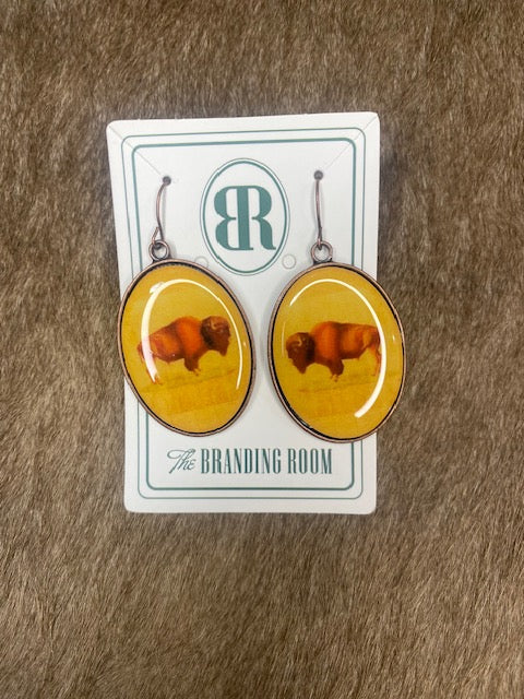 Buffalo Earrings