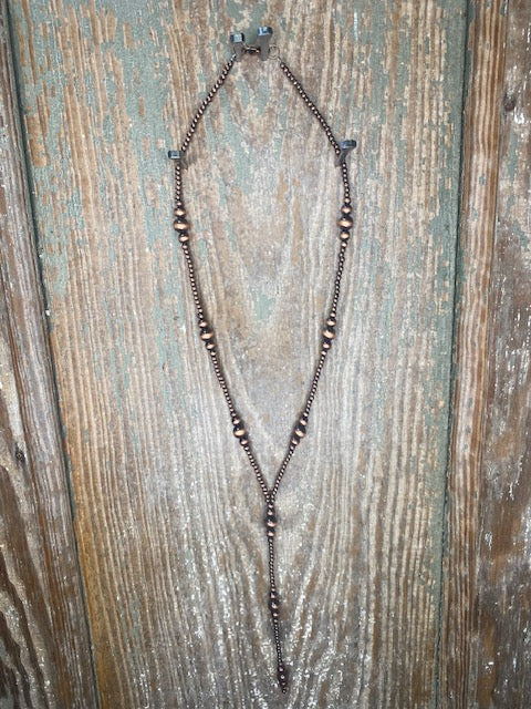Eve Necklace: Bead Necklace with Tail