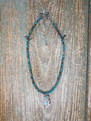 Turquoise Lightening Bolt