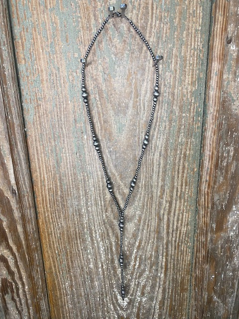 Eve Necklace: Bead Necklace with Tail