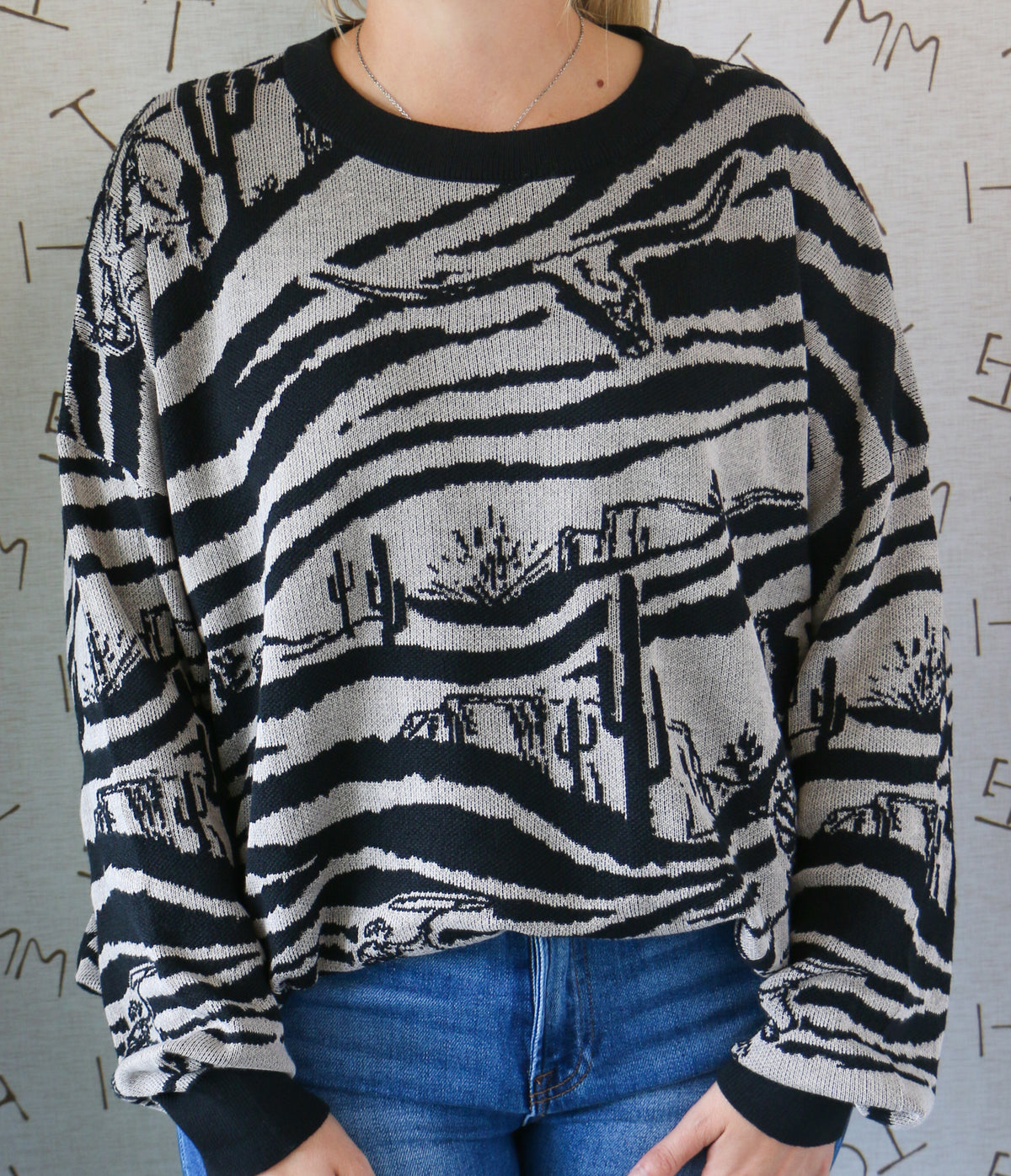 Wild West Zoo Sweater