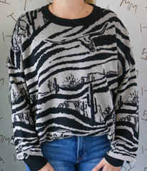 Wild West Zoo Sweater