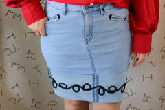 Denim Loopty Lou Skirt