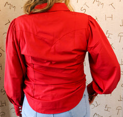 Rodeo Queen Pearl Snap Button Up Shirt