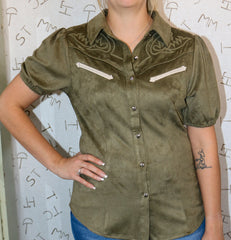 Olive- Calaboose Top