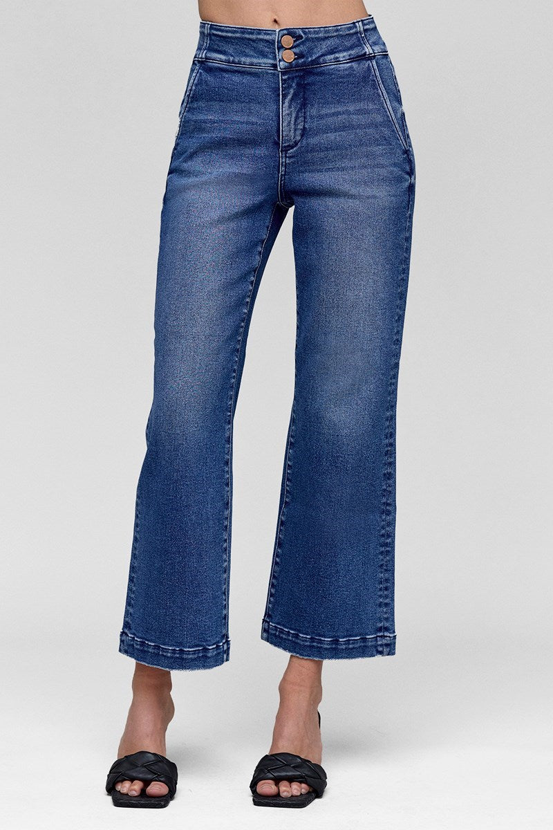 Risen Tummy Control Crop Boot Cut