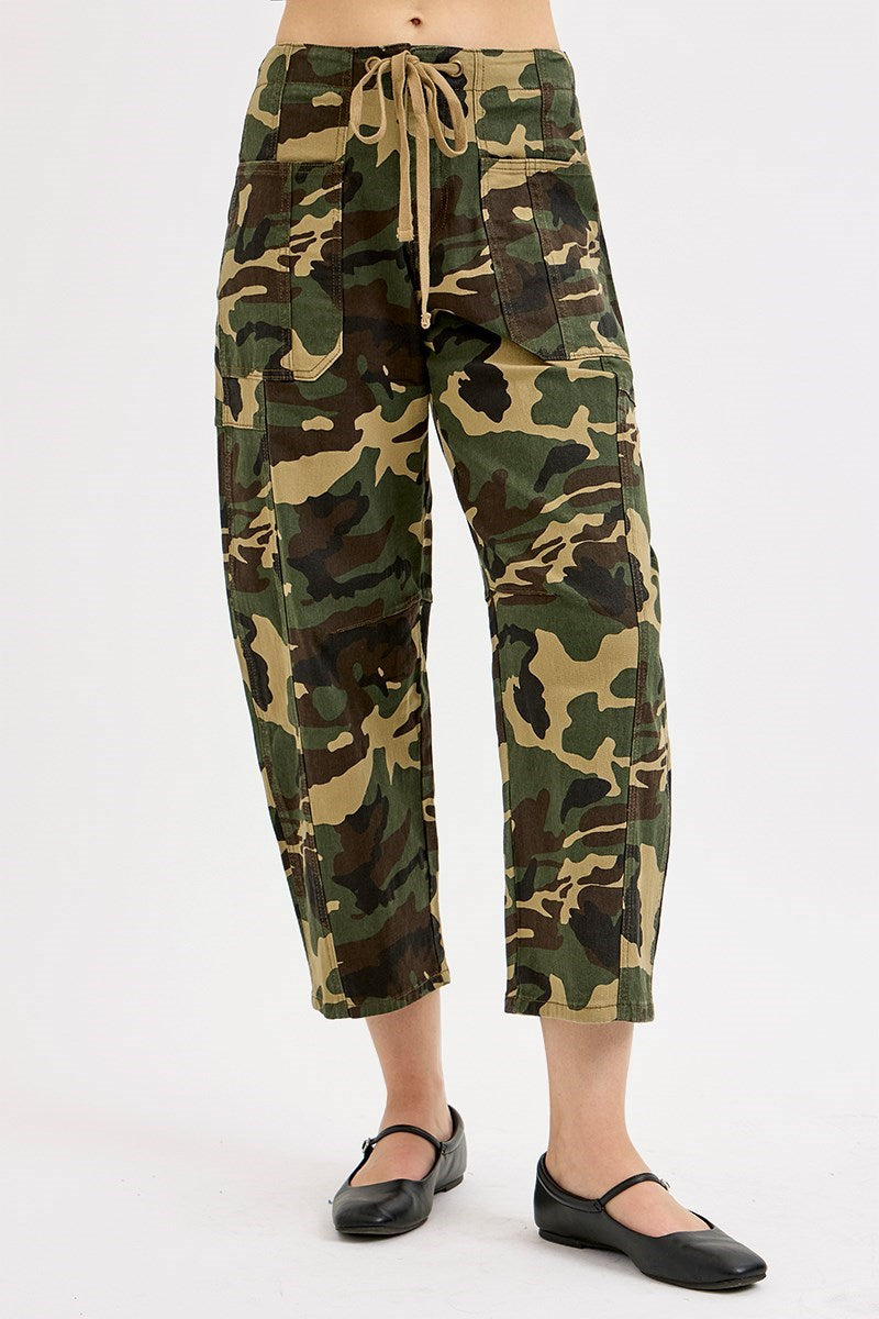 RISEN Camo Barrel Slung Pant