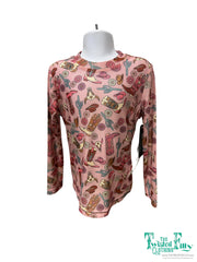 Pink Boot Youth Mesh