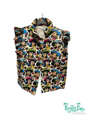 Mint Cowgirl Ruffle Vest