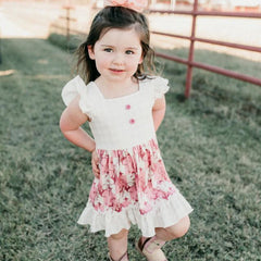Plaid Bucking Horse Dress: Shea Baby