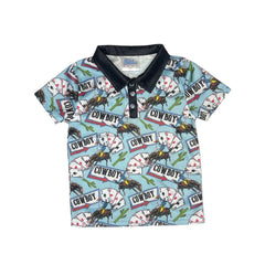 Vegas Cowboy Polo- Shea Baby
