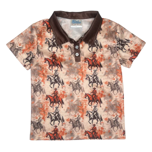Traveling Cowboy Polo- Shea Baby