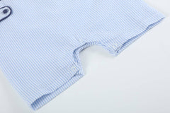 Brock Crawfish Smocked Shortalls