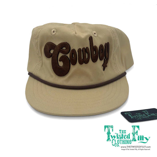 Cowboy Embroidered Hat Youth