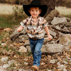 Sunrise Cowboy SS Pearl Snap Shirt