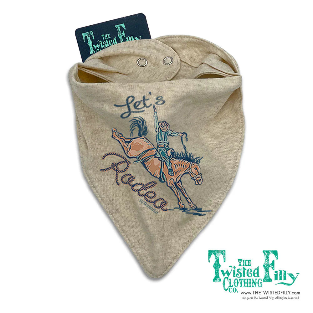 Let's Rodeo Bandana Bib