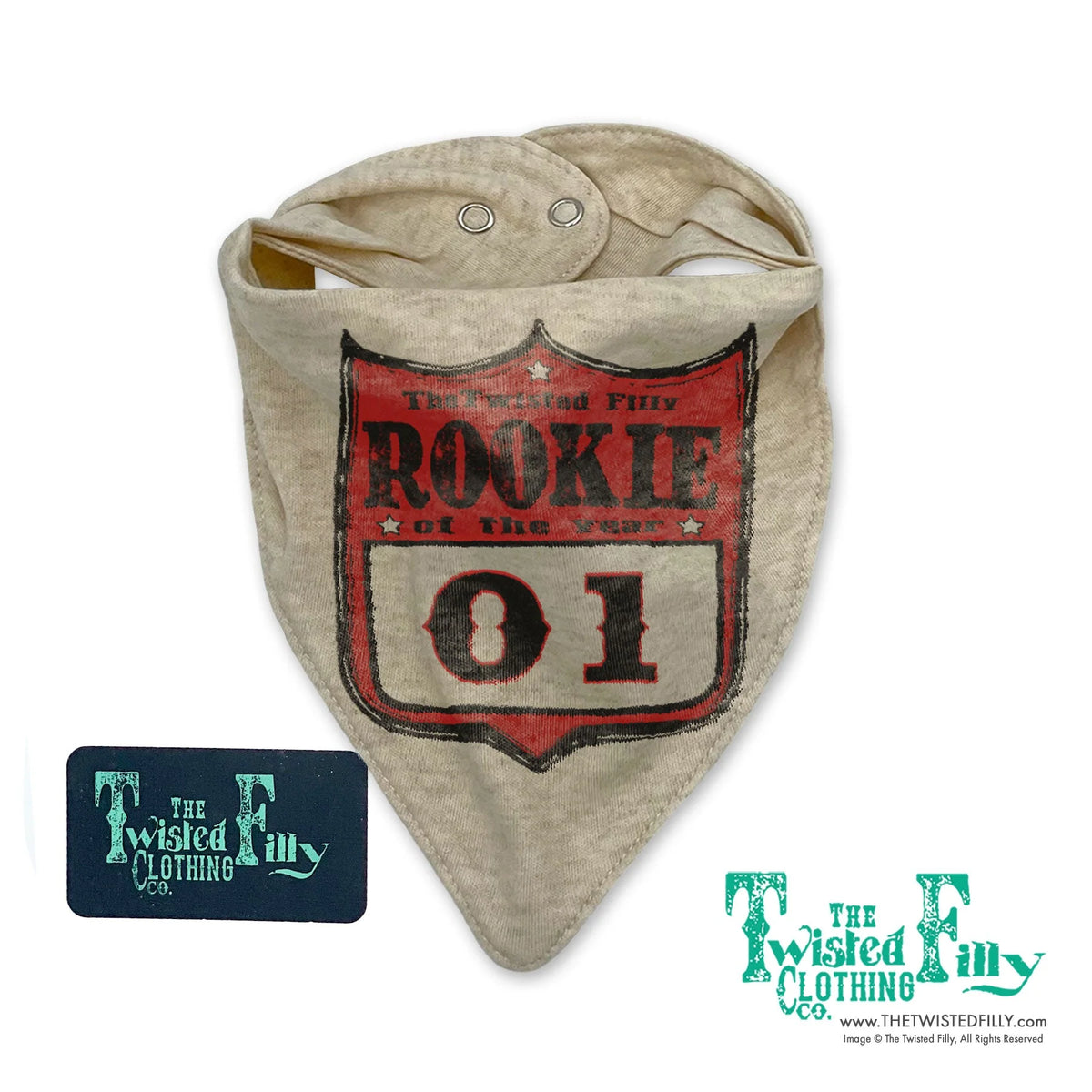 Rookie of the Year Bandana Bib