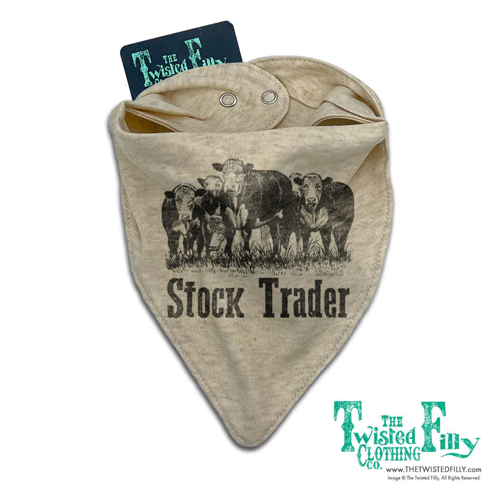 Stock Trader Bandana Bib